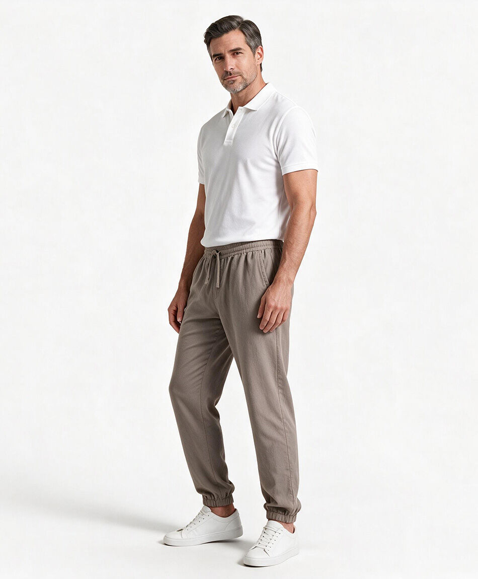 Pantal&oacute;n hombre liviano beige