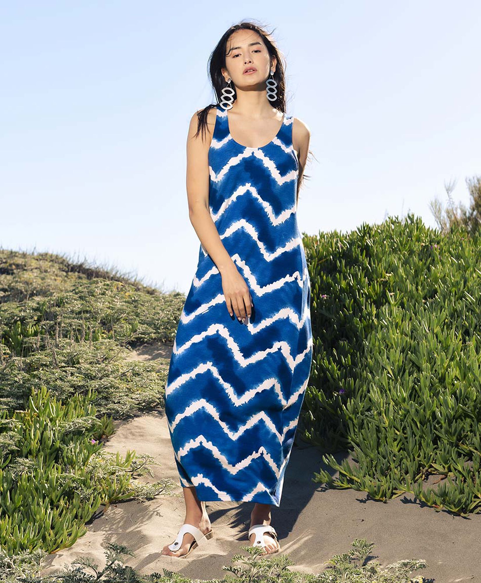Vestido largo mujer tie dye Vestido largo mujer tie dye