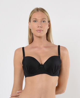 Sostén mujer pinzas push up escote corazón