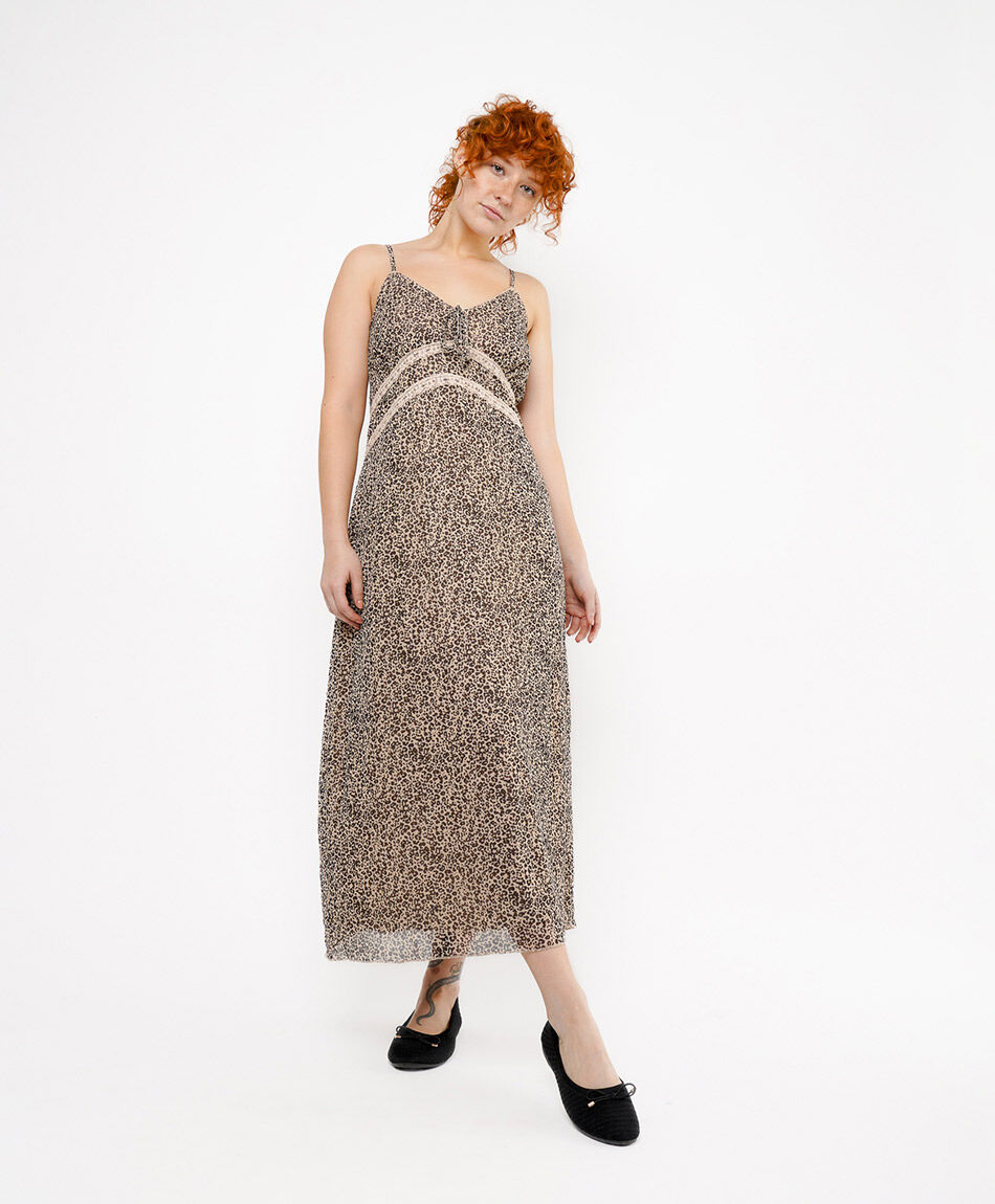 Vestido mujer animal print vibes