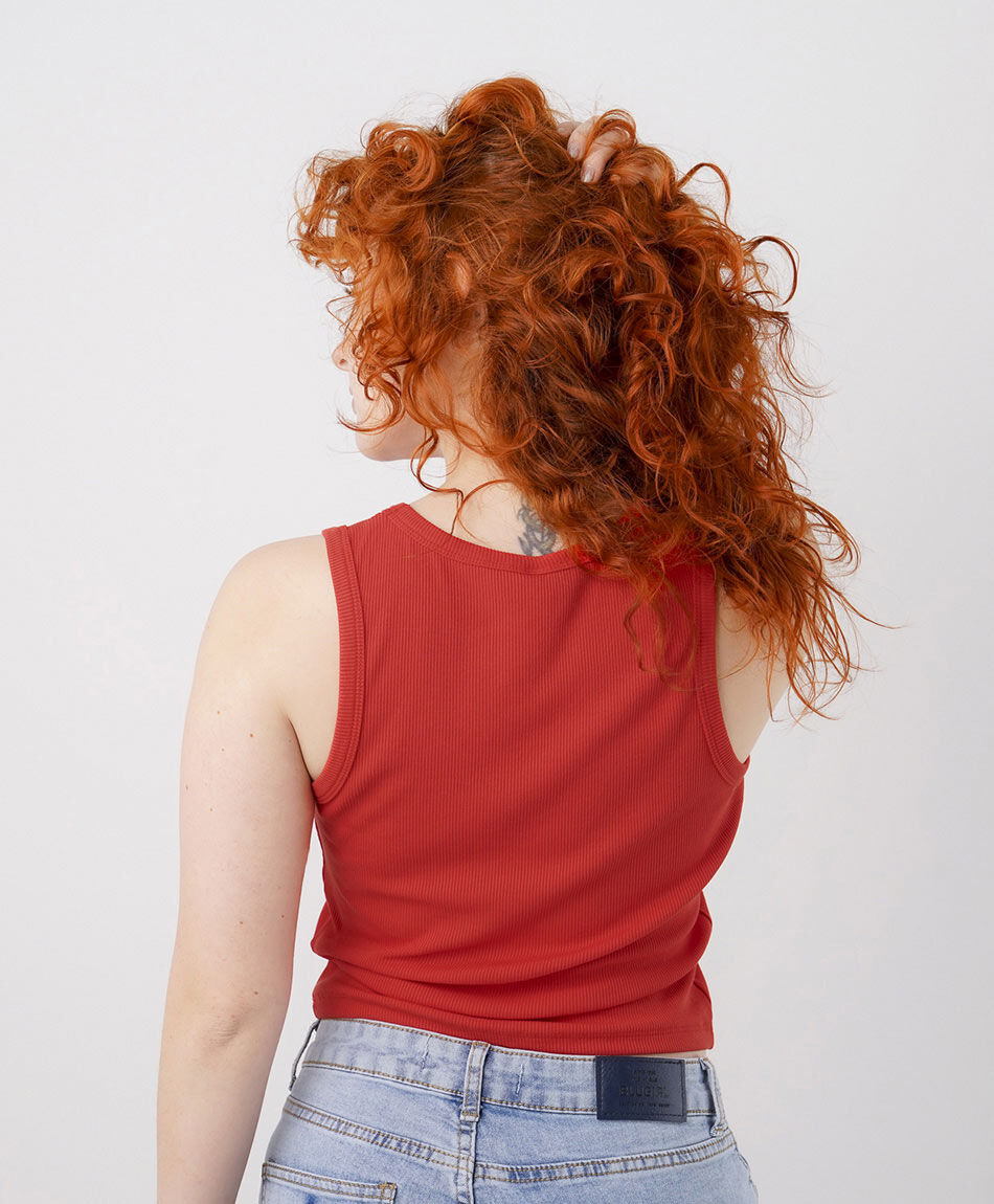 Polera mujer sol bordado