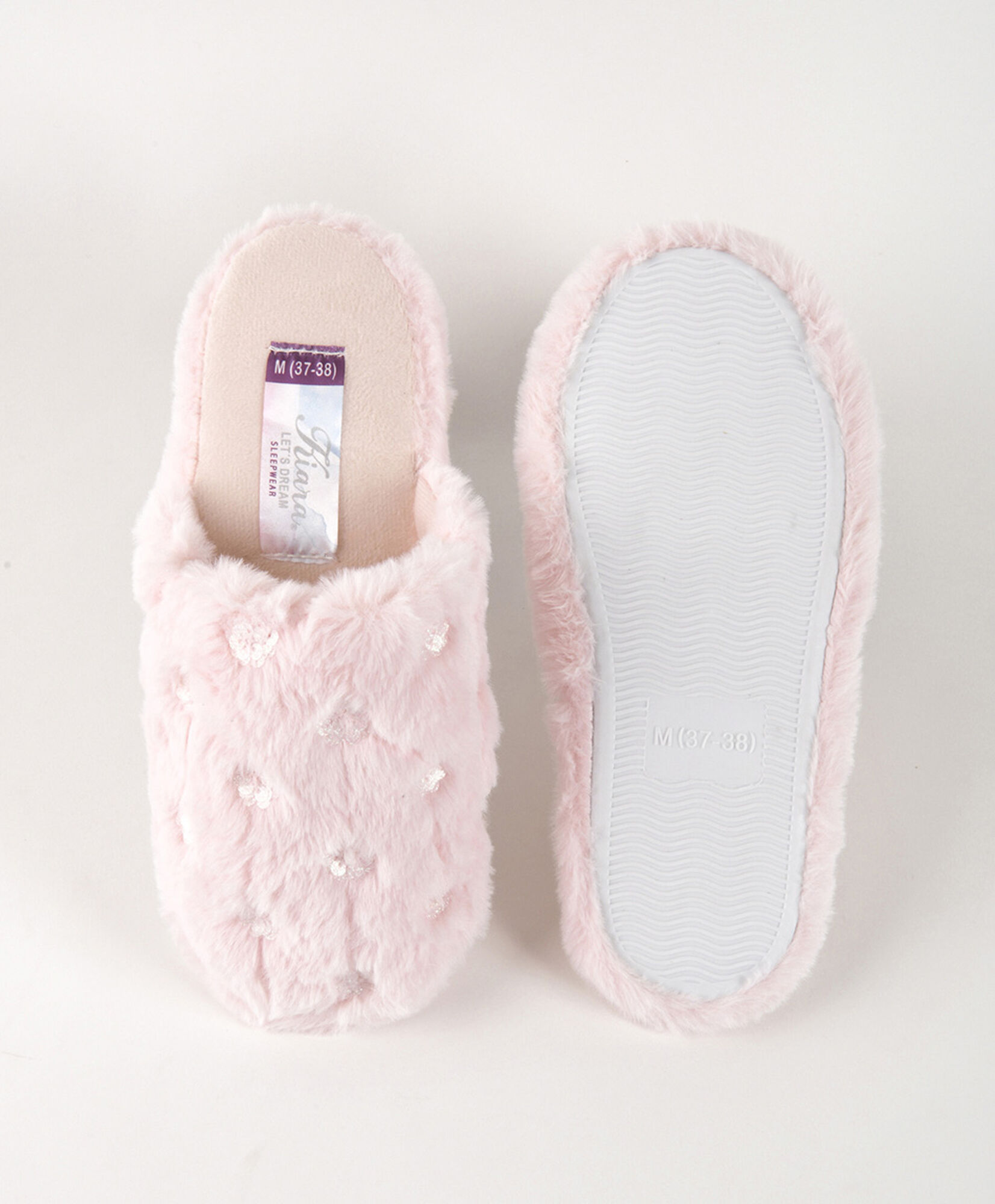 Pantuflas mujer brillante Pantuflas mujer brillante
