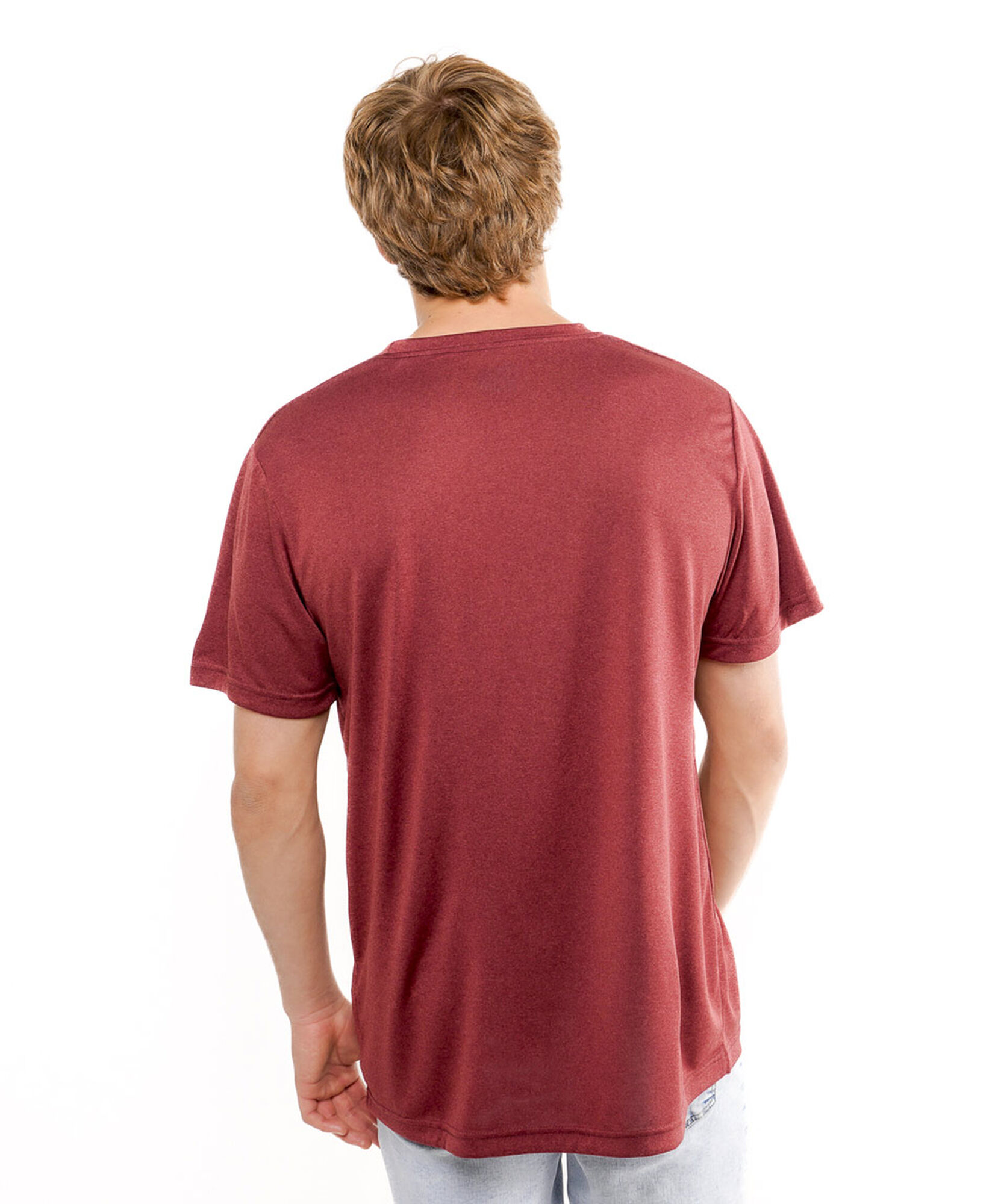 Polera hombre dry fit roja Polera hombre dry fit roja