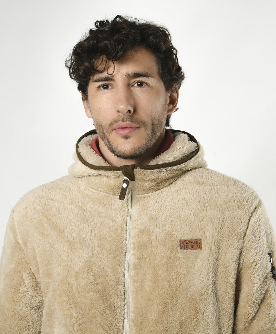 Polar hombre beige