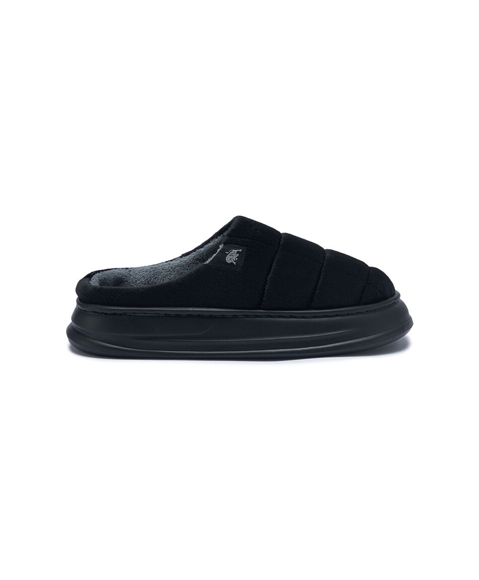 Pantufla hombre black night