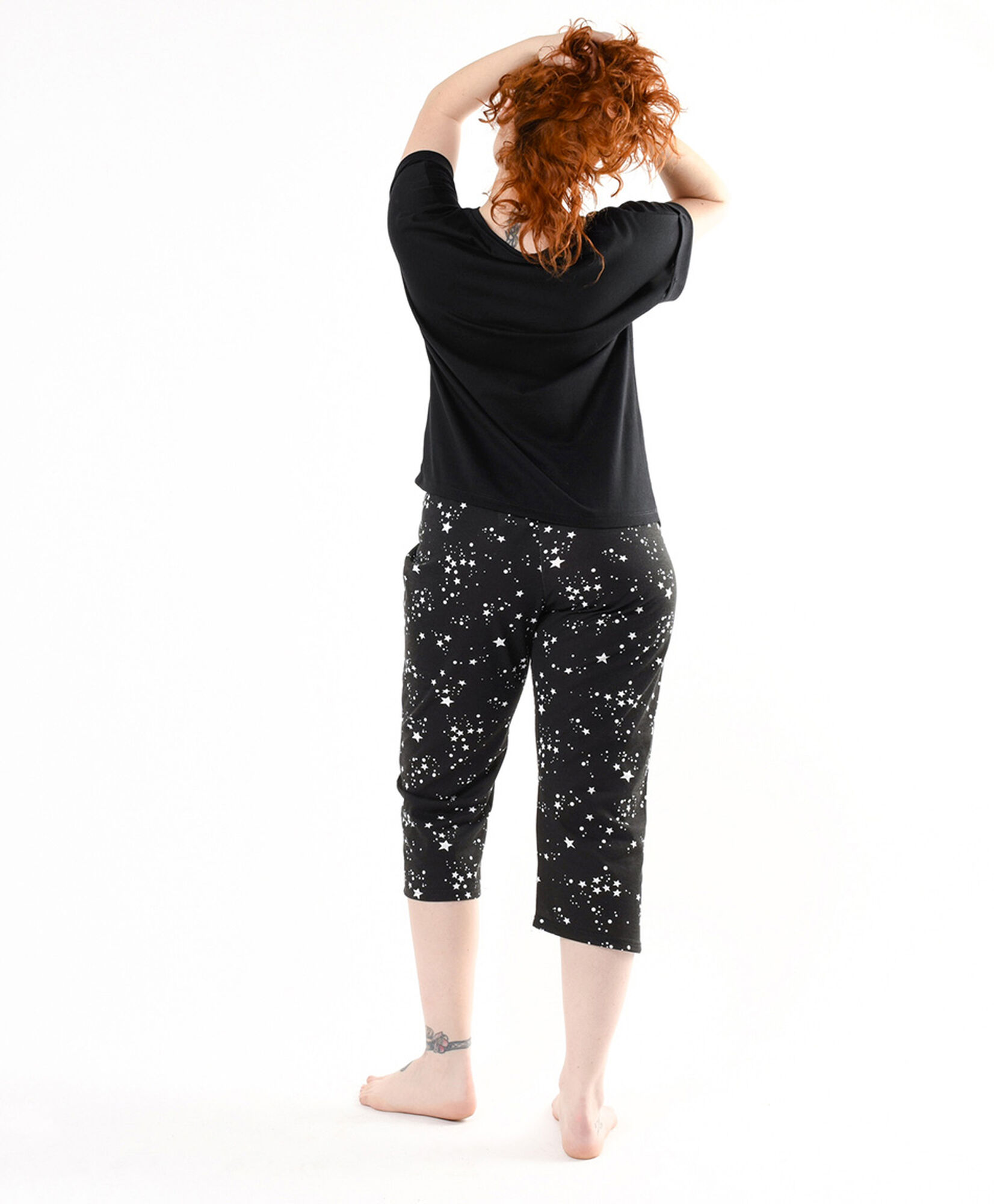 Pijama mujer gato luna capri Pijama mujer gato luna capri