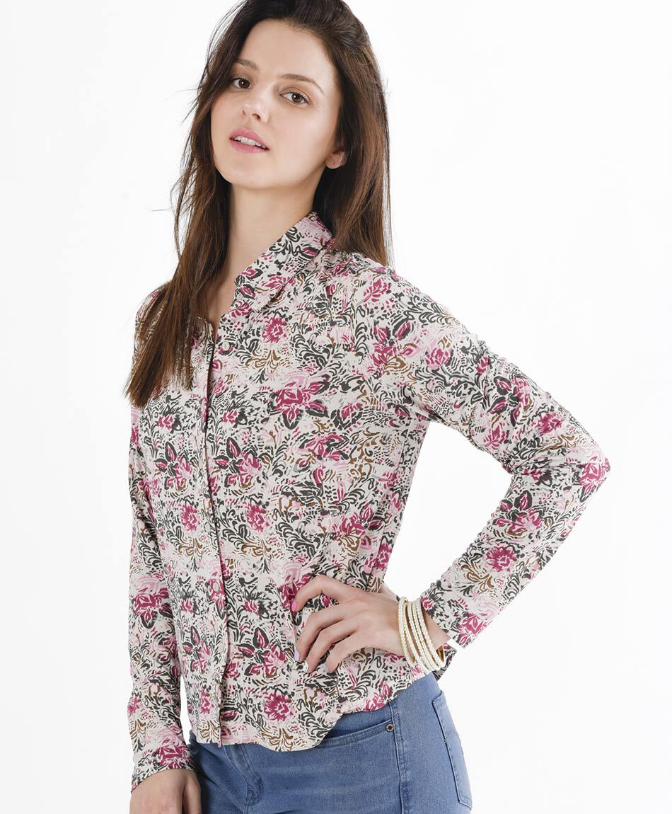 Blusa mujer floral