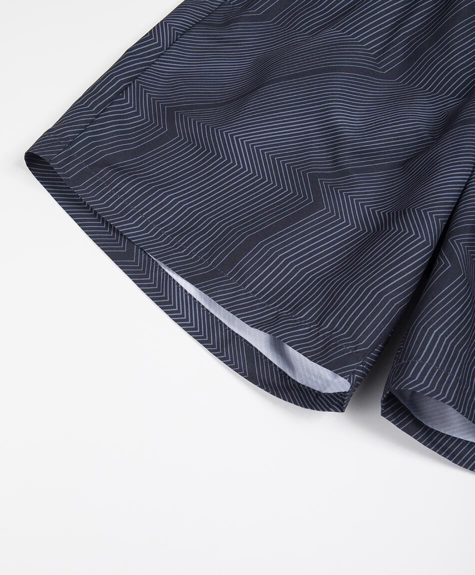 Short deportivo hombre print navy