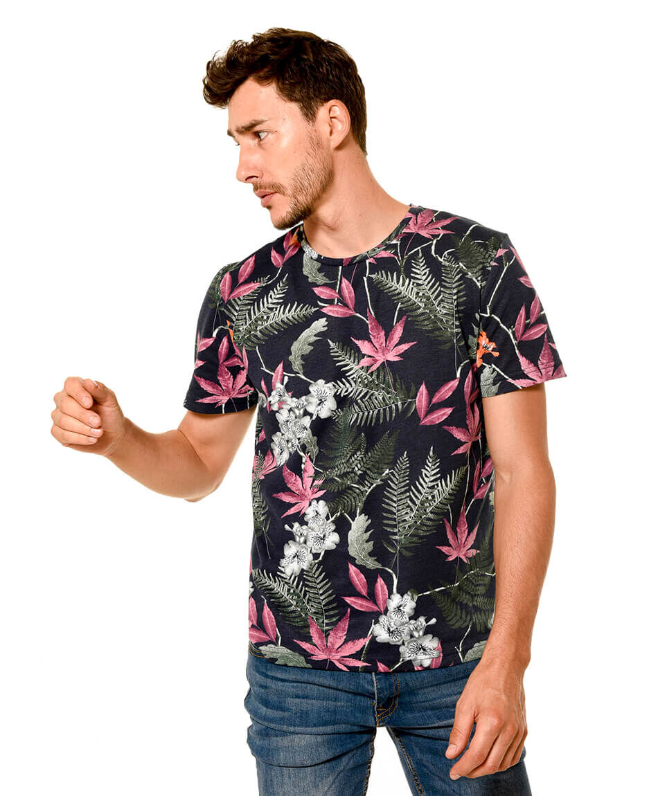 Polera fashion flores