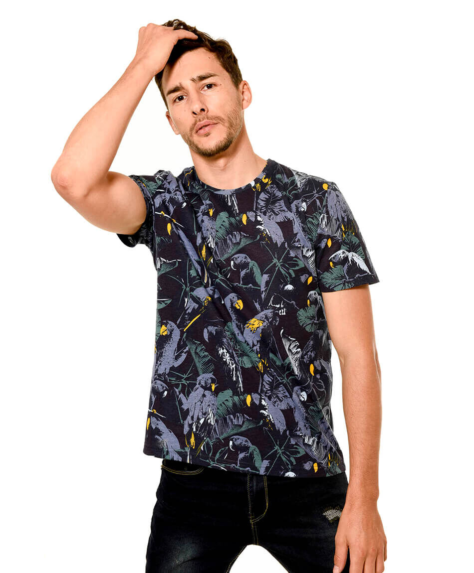 Polera fashion flores