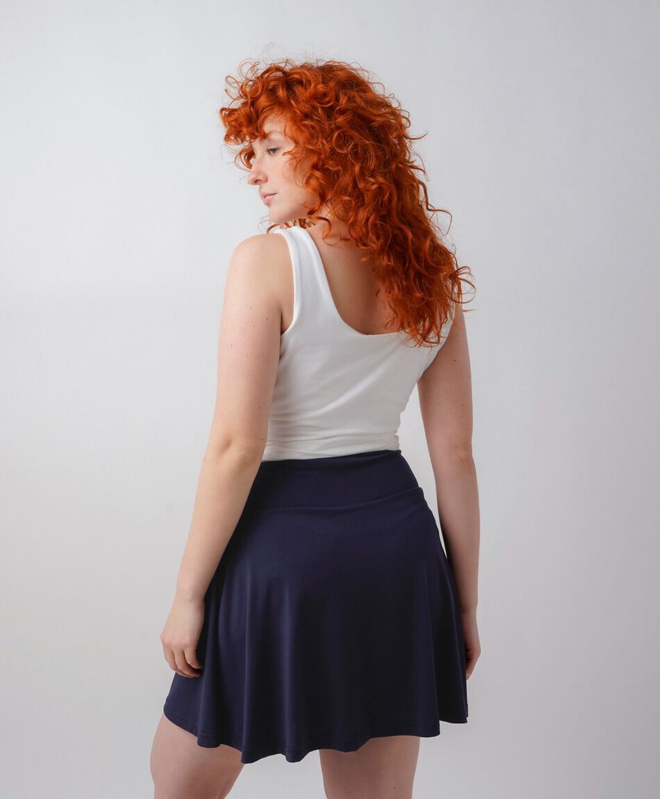 Mini falda mujer sarong