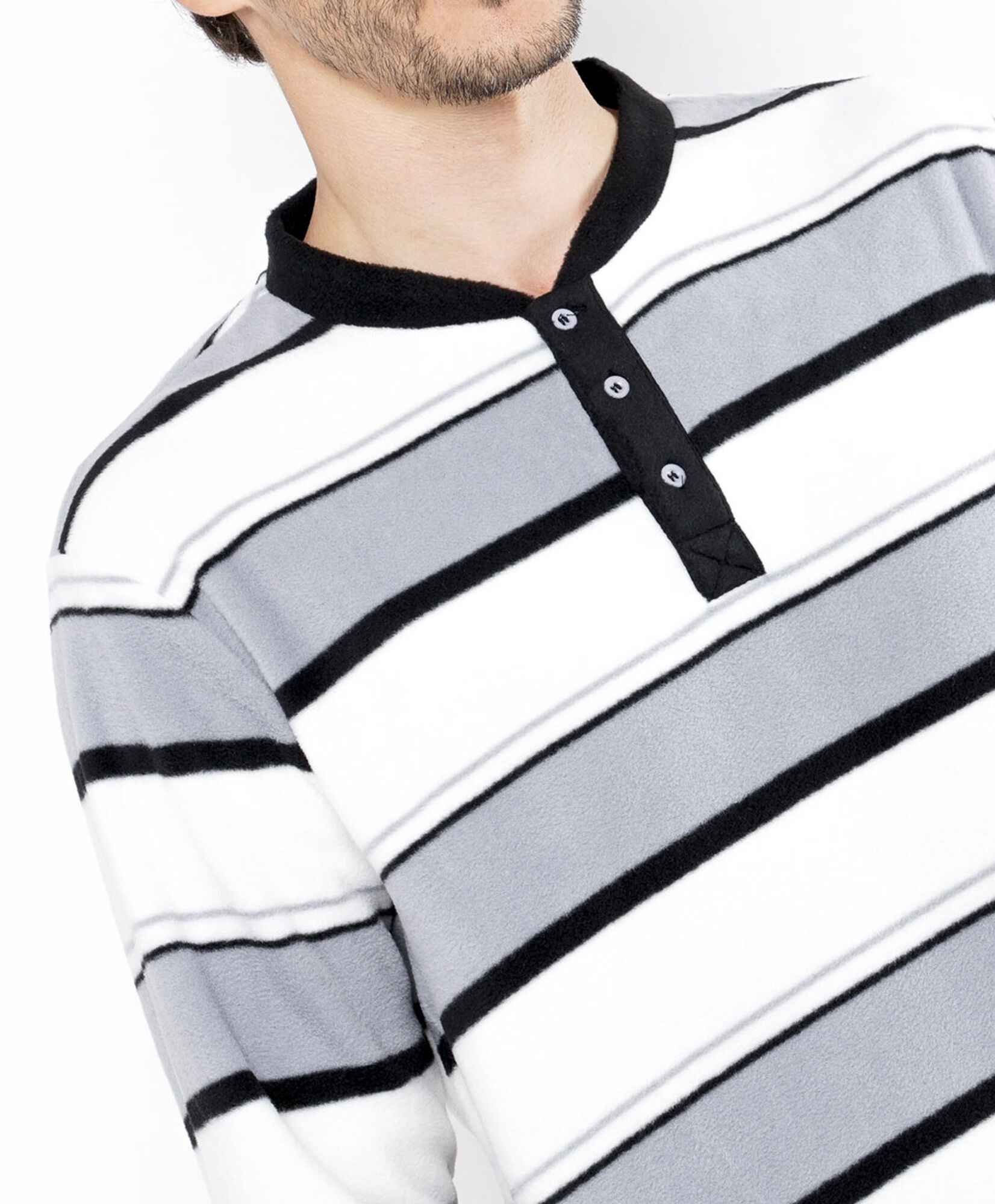 Pijama hombre polar botones Pijama hombre polar botones