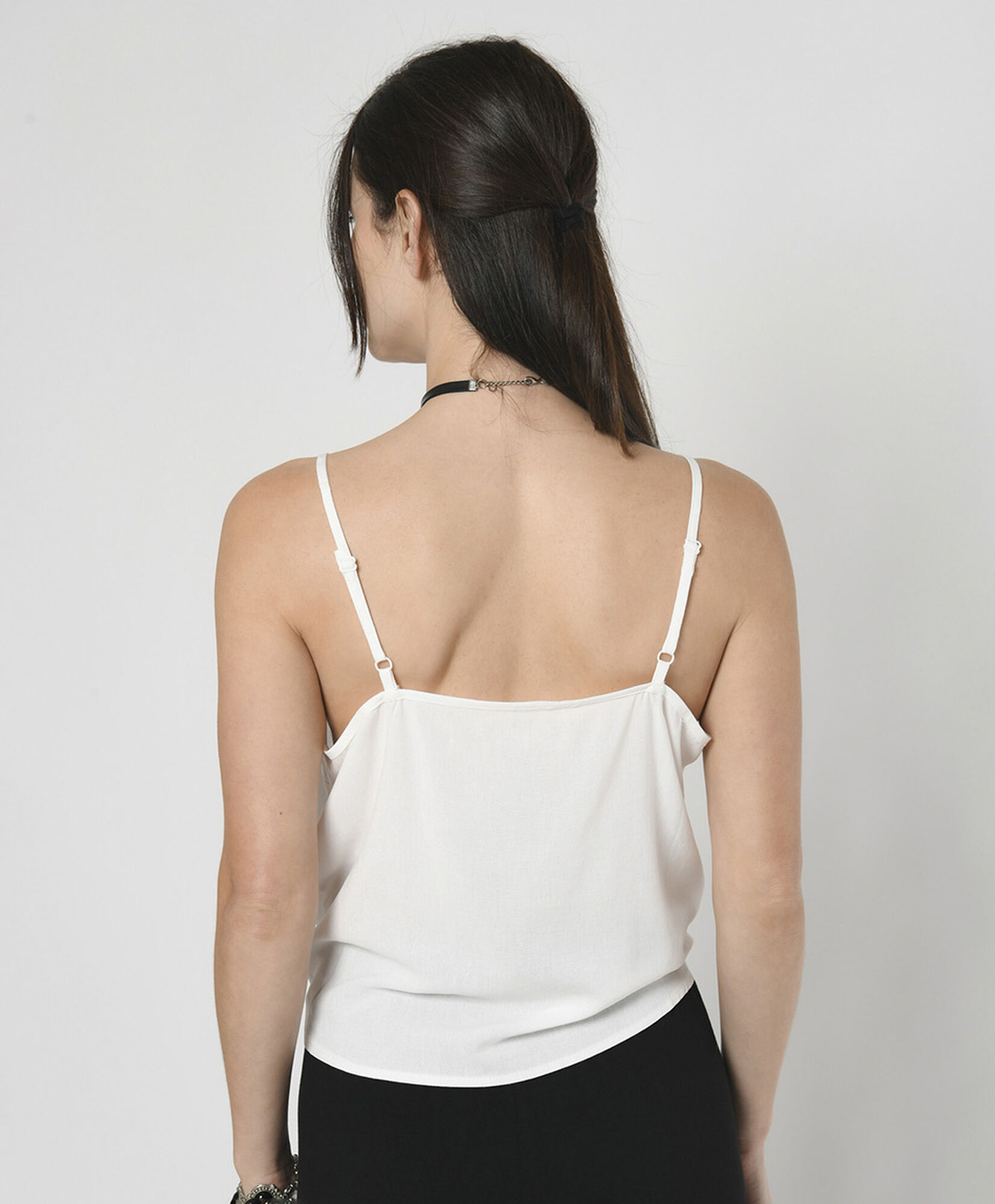 Blusa mujer top nudo crop Blusa mujer top nudo crop