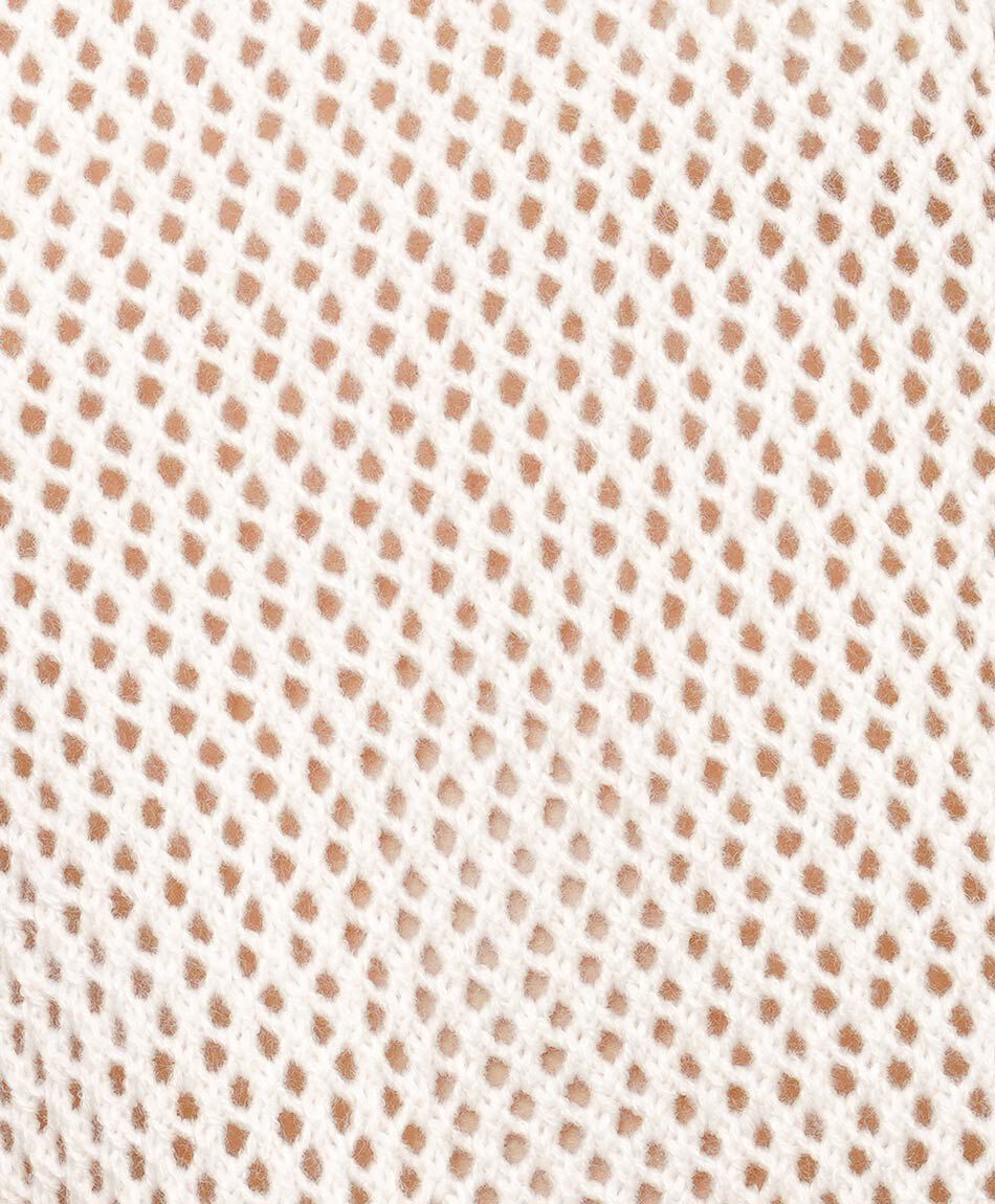 Sweater mujer calado con lineas