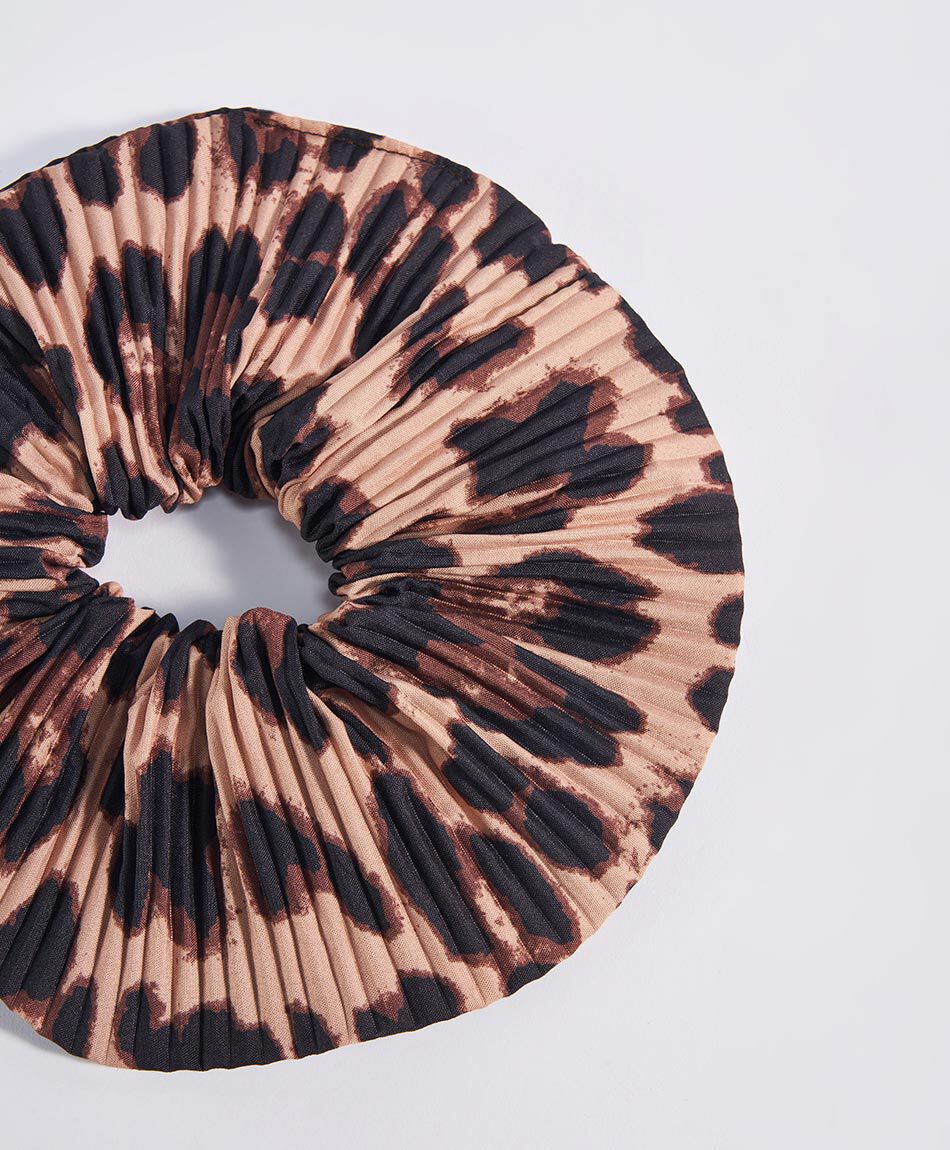 Colet mujer animal print rose