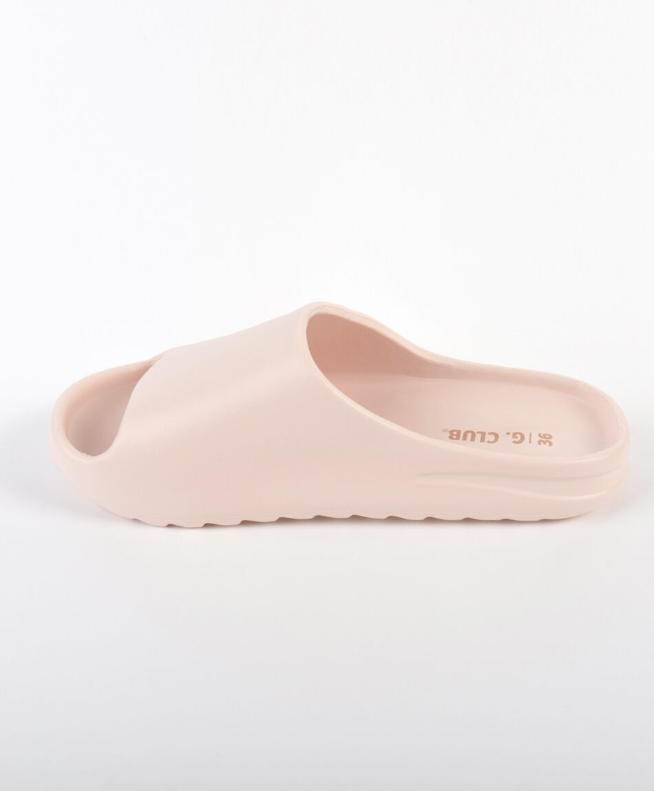 Sandalia infantil slide rosa