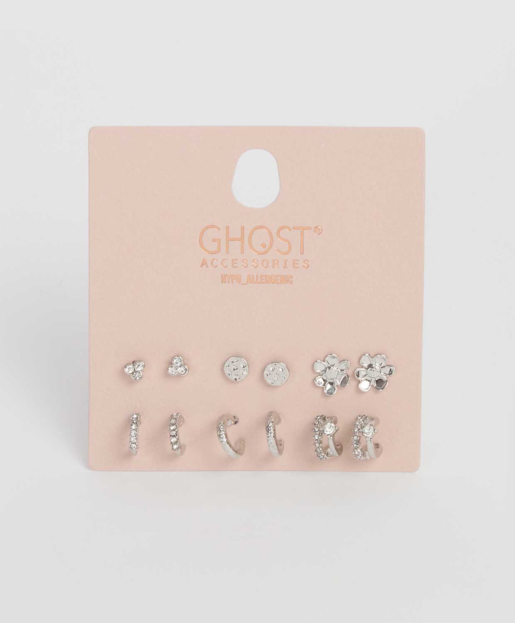 Set 6 aros mujer silver Set 6 aros mujer silver