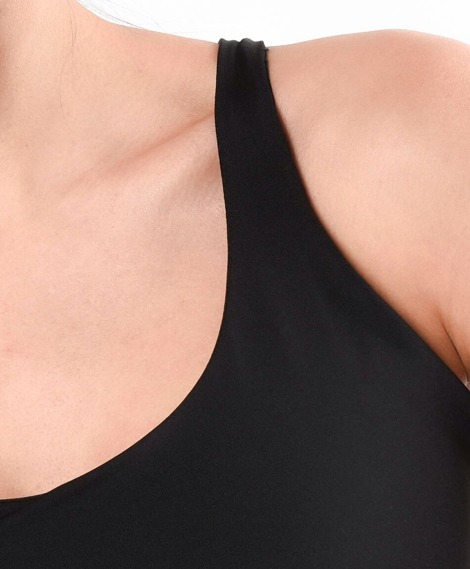 Peto deportivo mujer cruzado black