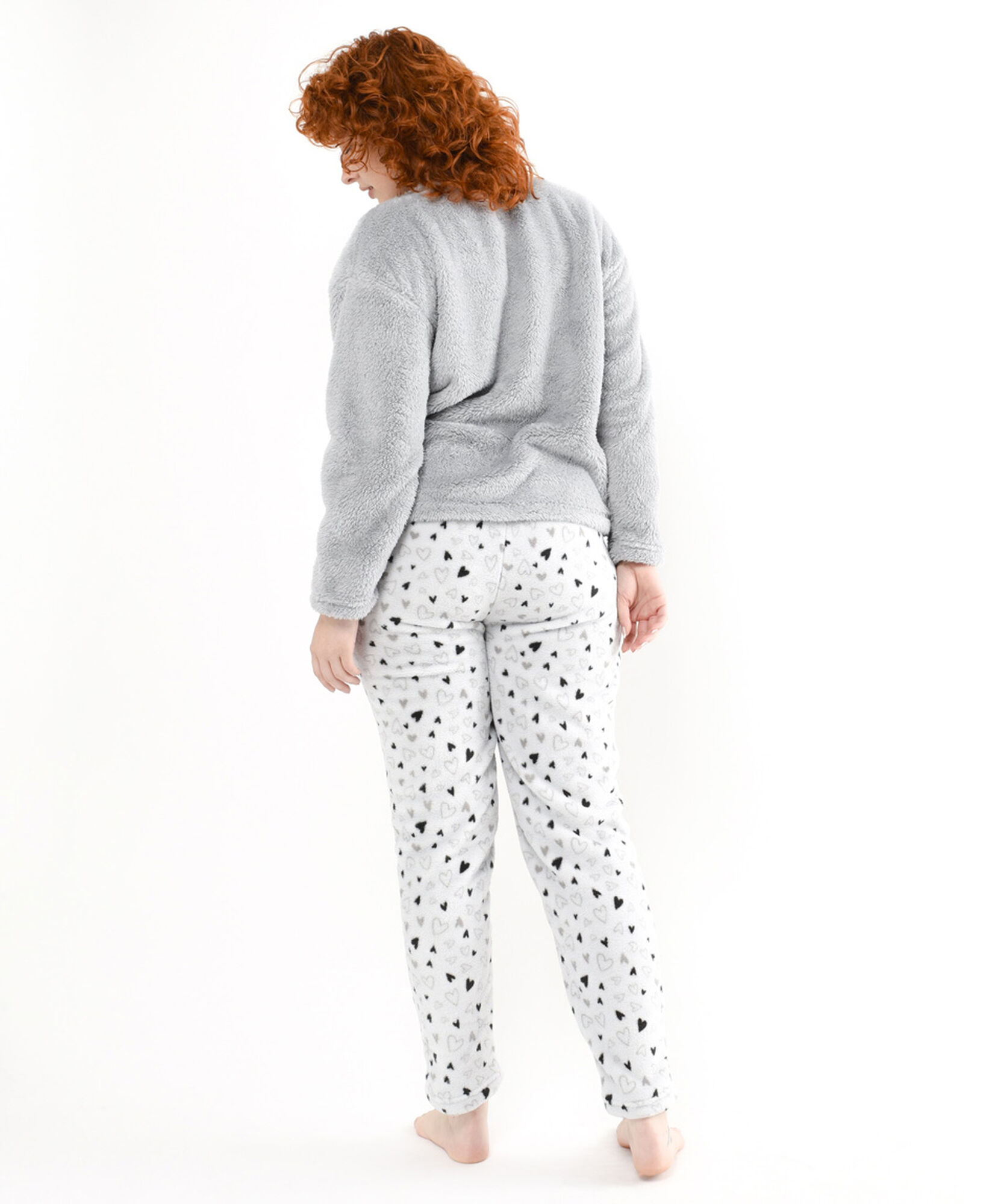 Pijama mujer polar gato durmiendo Pijama mujer polar gato durmiendo