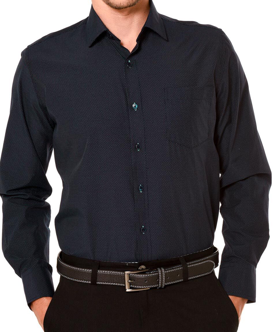 Camisa manga larga estampada