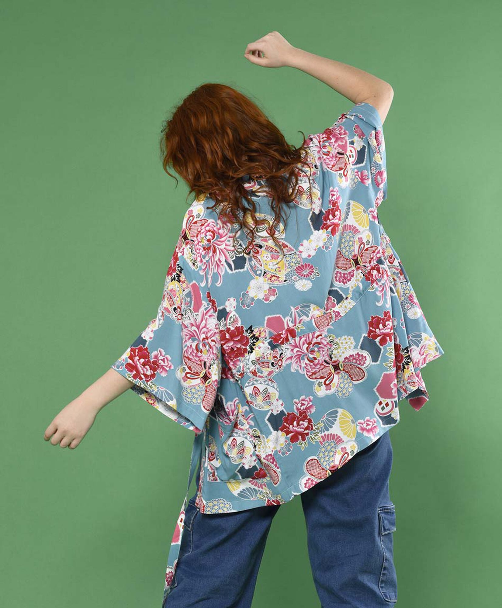 Kimono manga al codo Kimono manga al codo