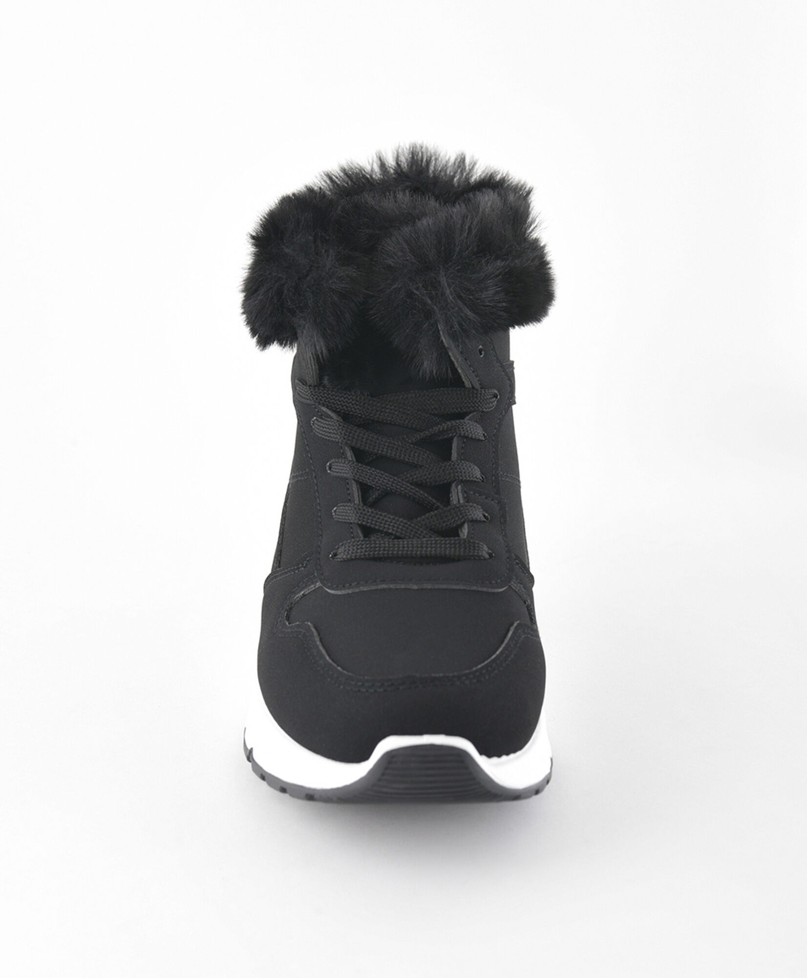 Botín mujer forrado estilo zapatilla Botín mujer forrado estilo zapatilla