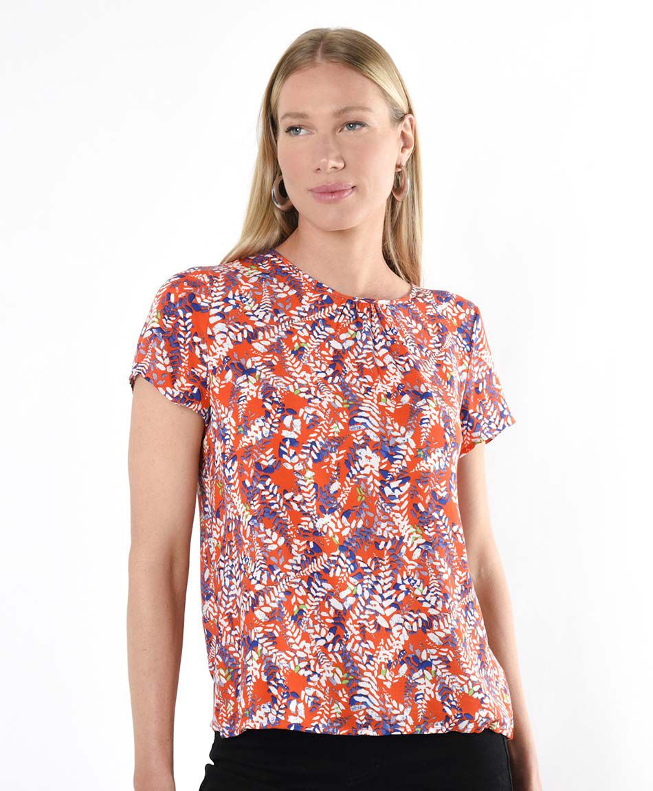 Blusa mujer print colores