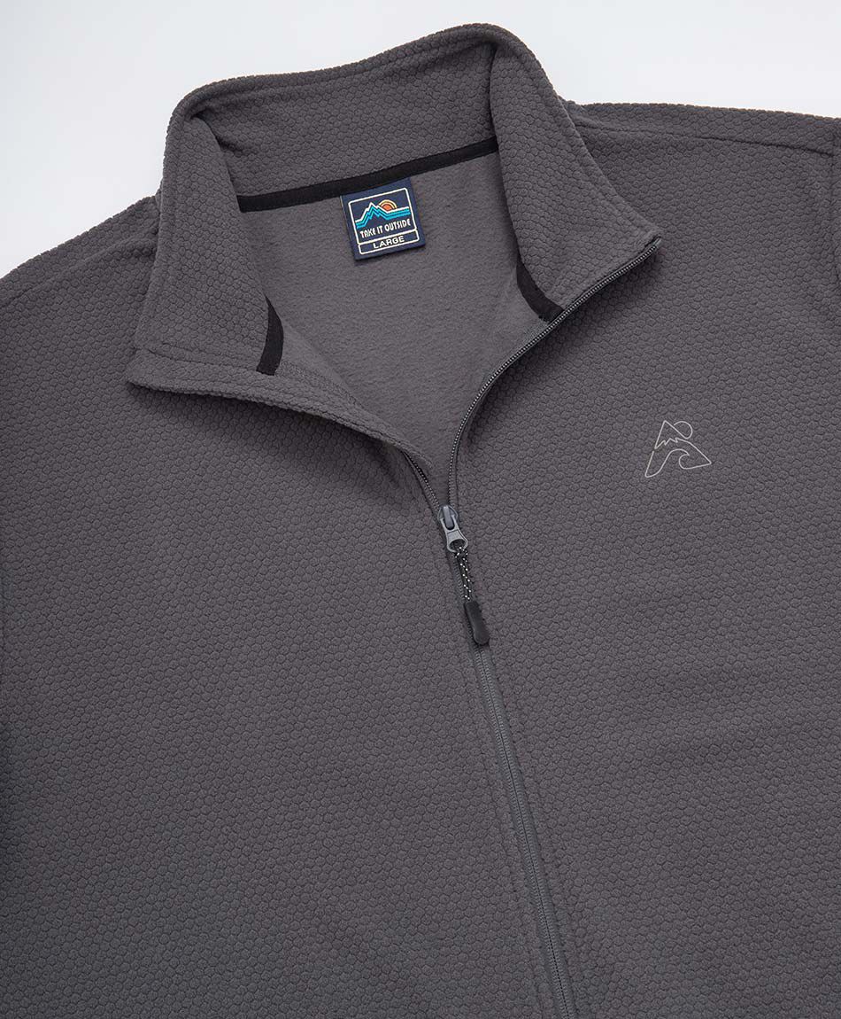 Poler&oacute;n hombre outdoor bolsillos cierres