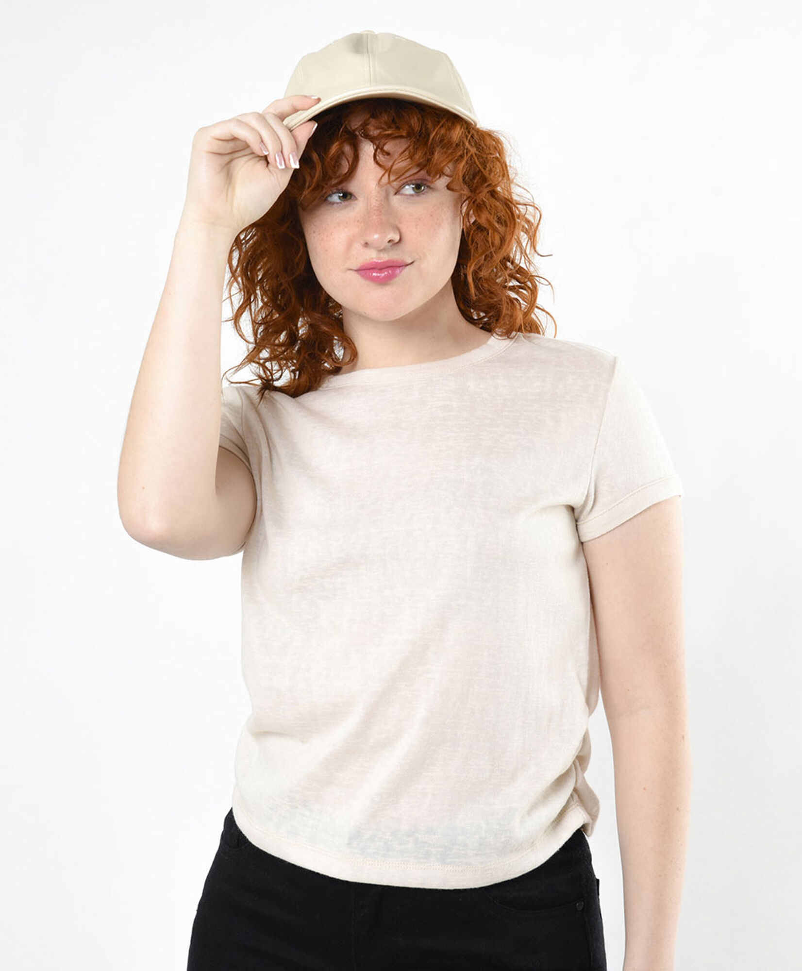 Polera mujer semi transparente Polera mujer semi transparente