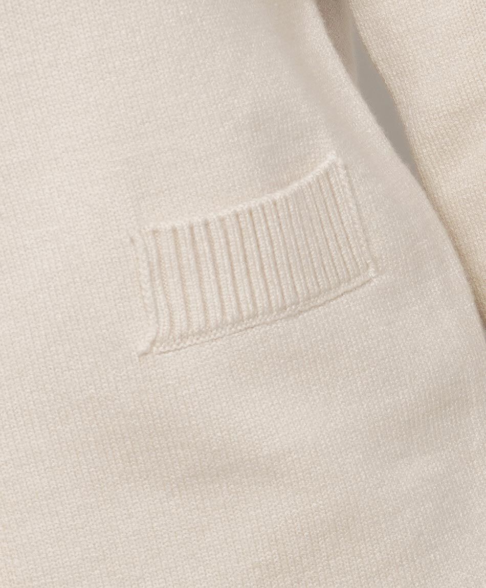 Cardigan mujer botones beige