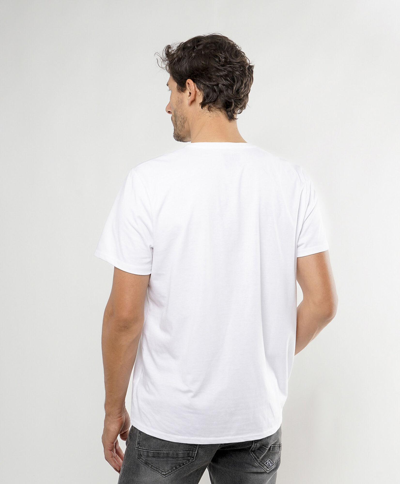 Polera hombre básica colores Polera hombre básica colores