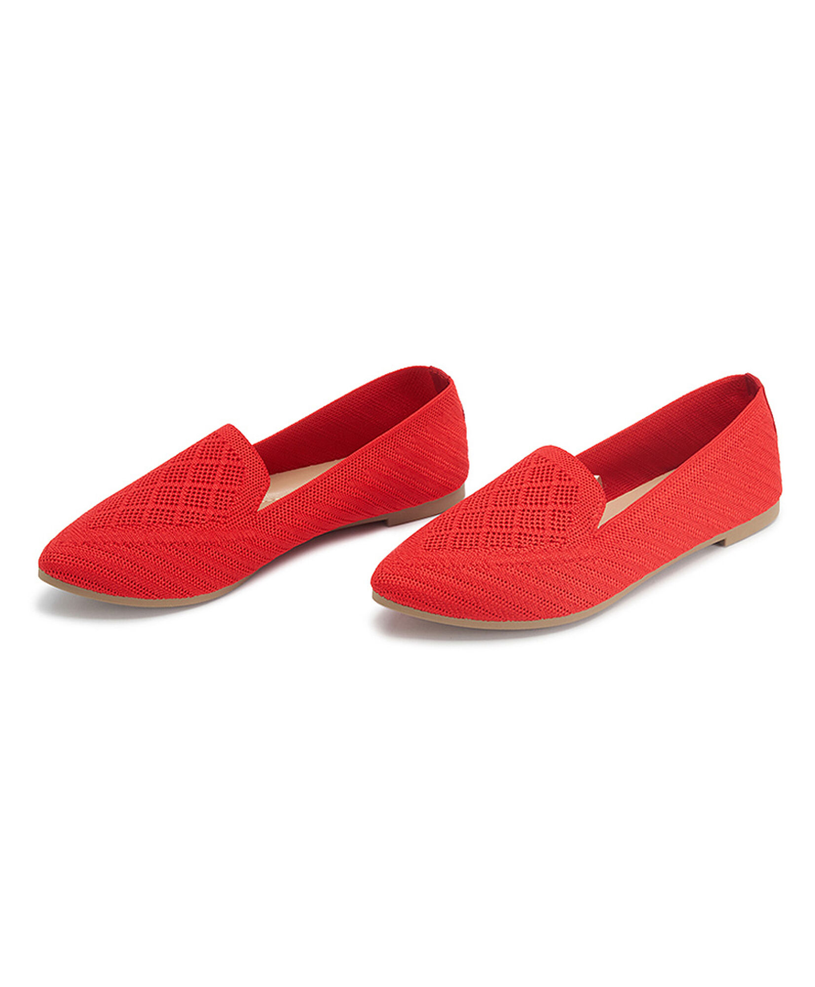 Ballerina mujer tejida roja Ballerina mujer tejida roja