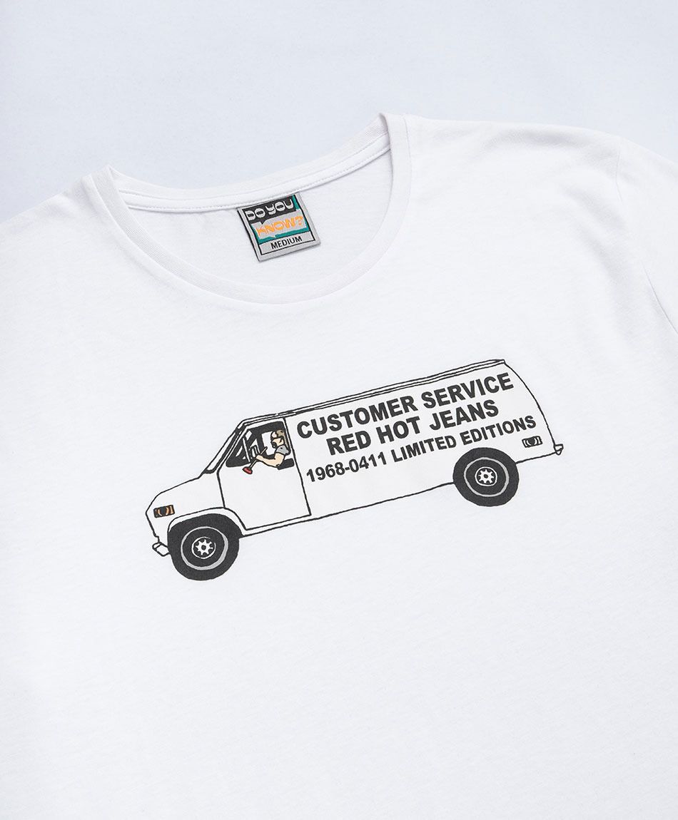 Polera hombre estampado furgoneta