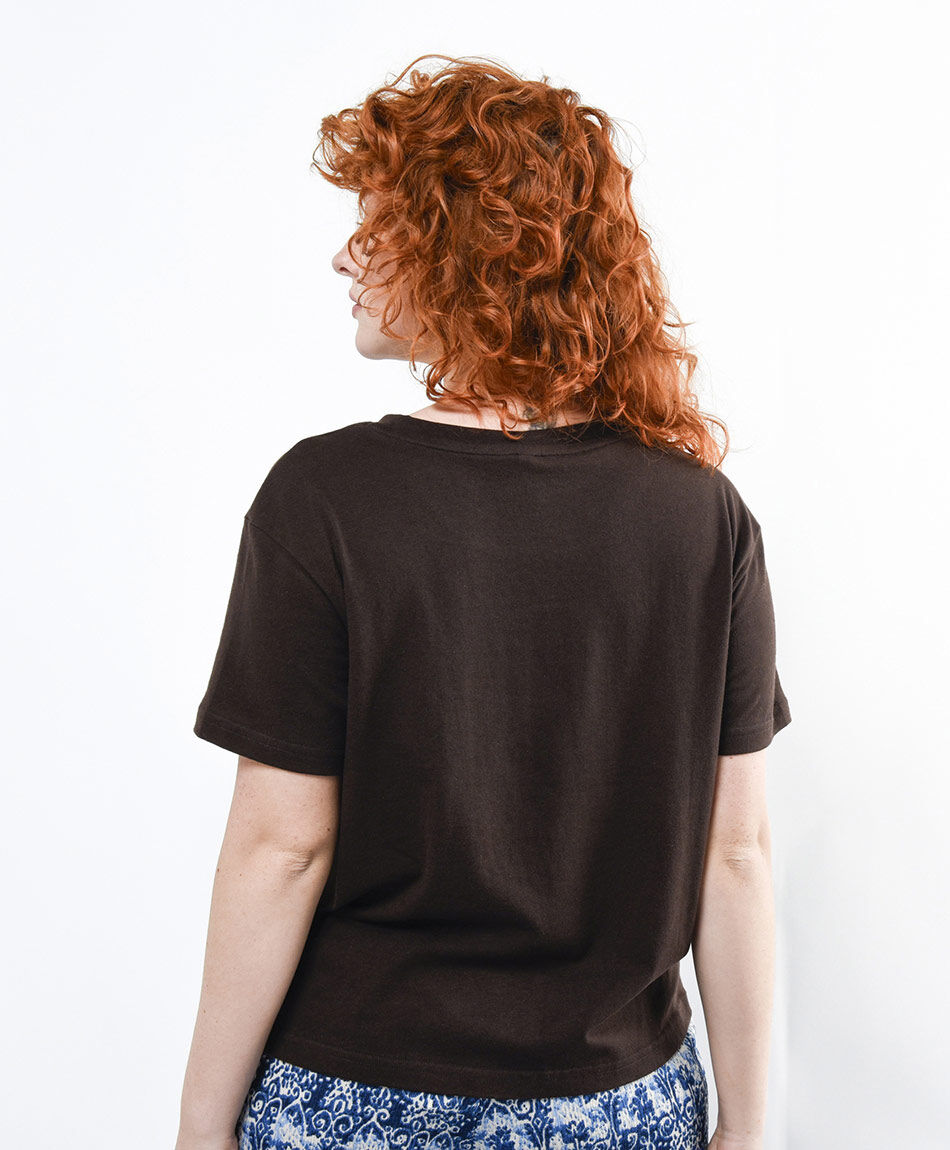 Polera mujer taza de caf&eacute;