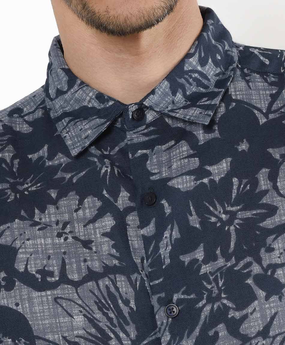 Camisa hombre estampada