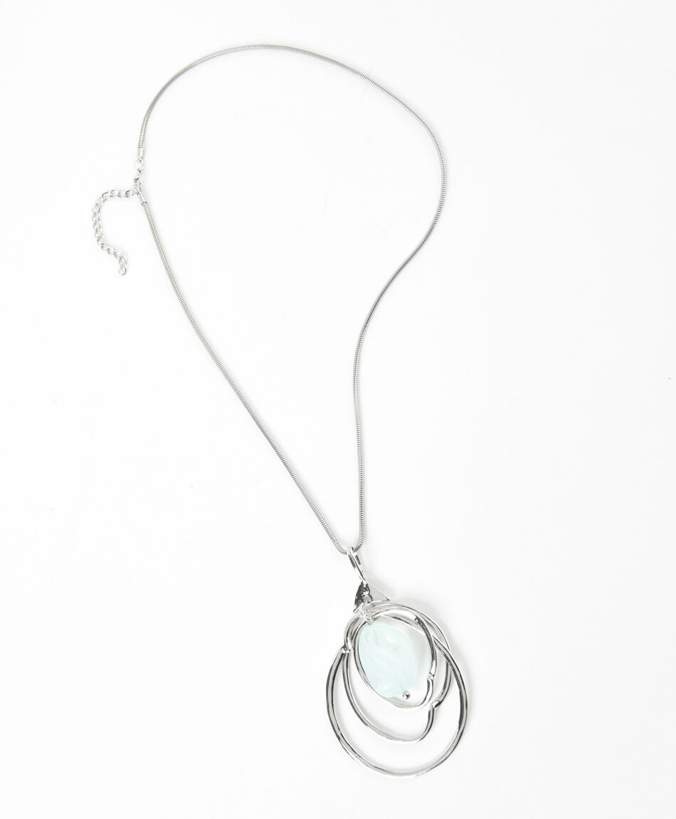 Collar mujer argollas