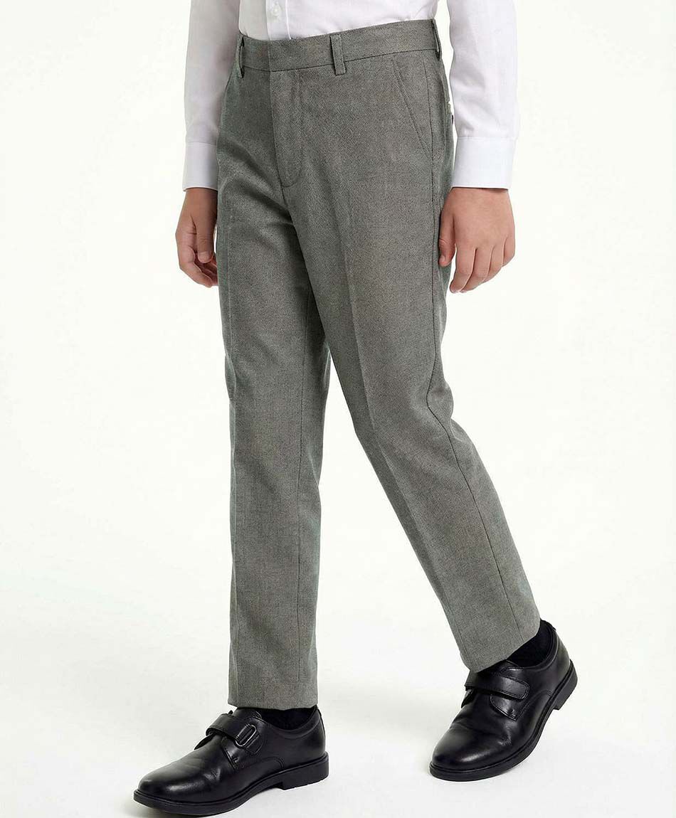 Pantal&oacute;n escolar cl&aacute;sico gris