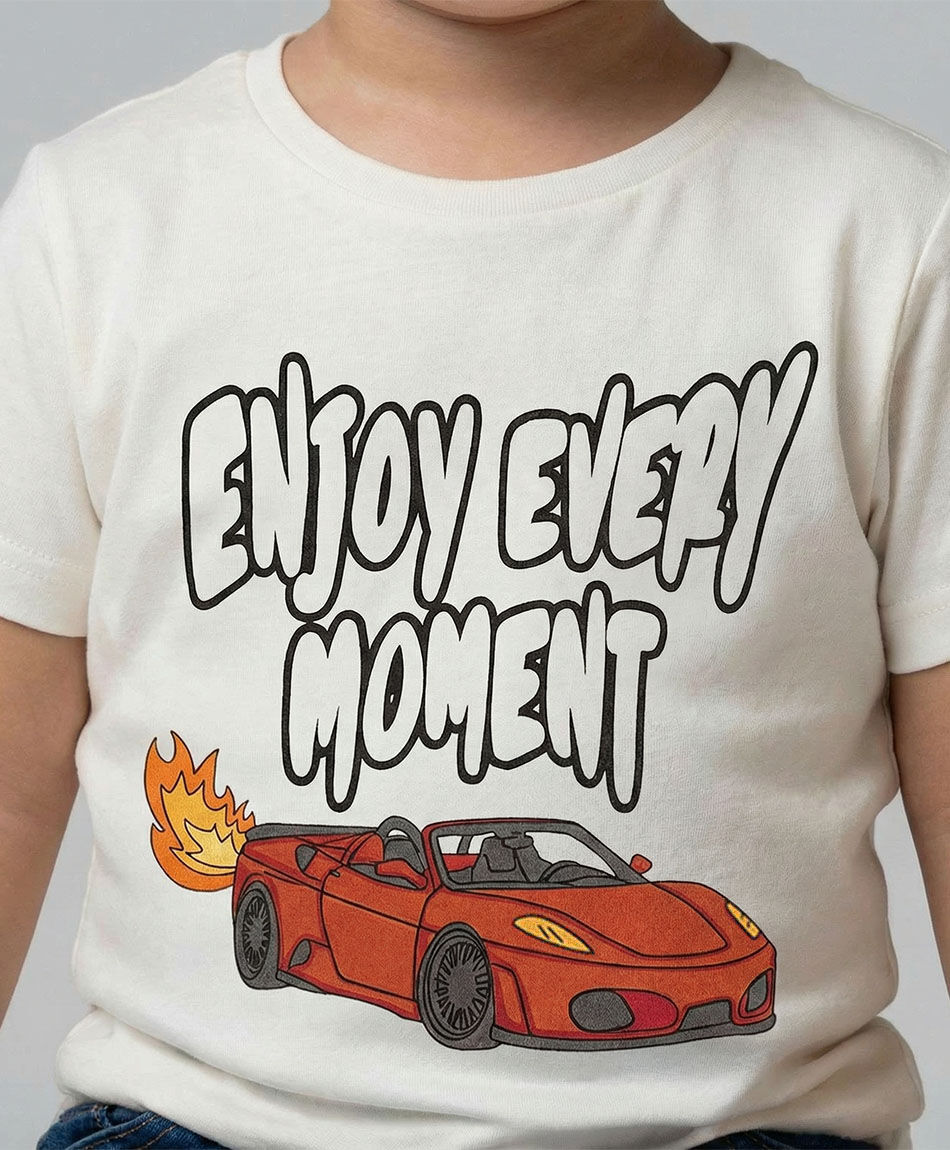 Polera beb&eacute; auto deportivo