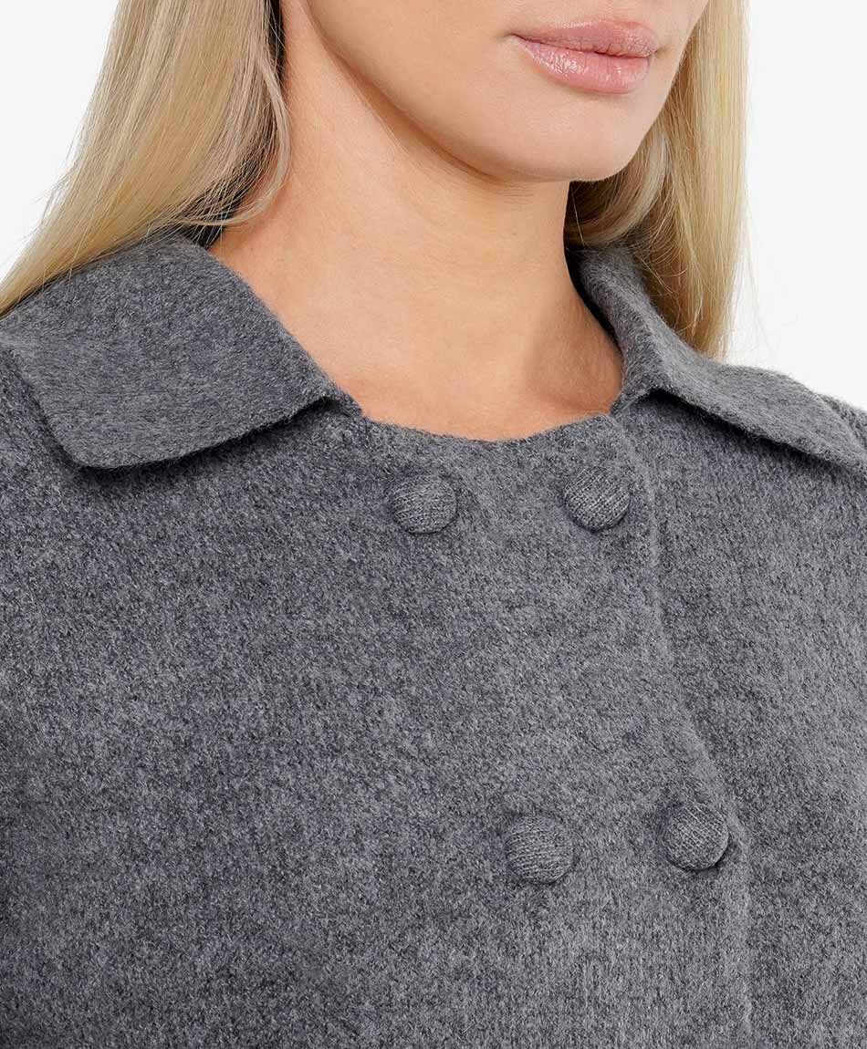 Chaqueta mujer tejida botones