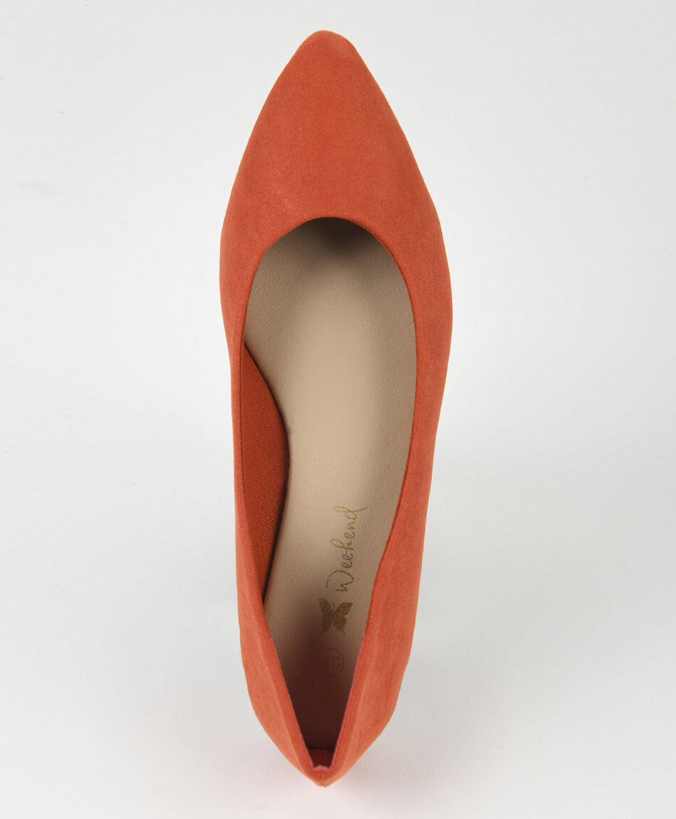 Ballerina mujer velvet taco cuadrado