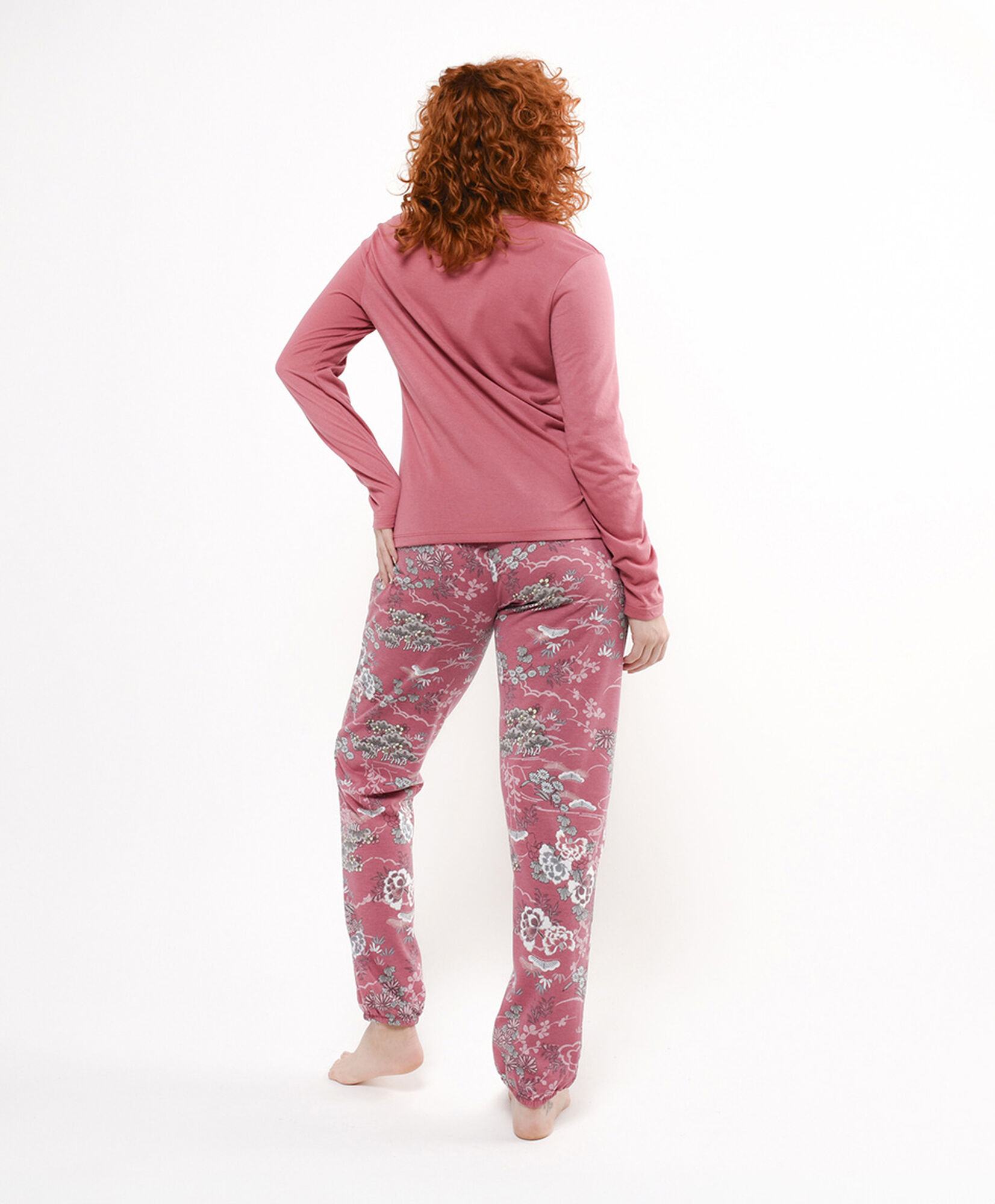 Pijama mujer floreado botones Pijama mujer floreado botones