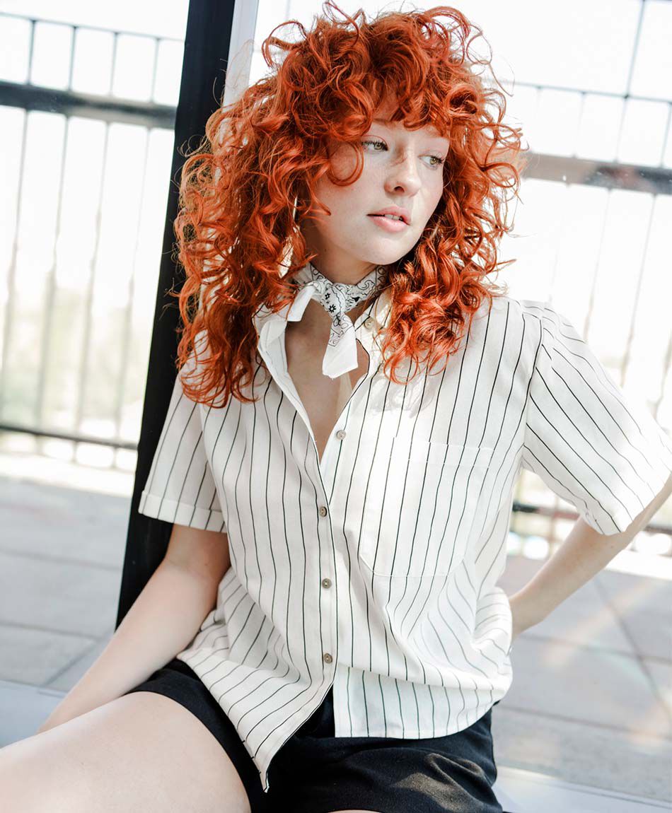 Blusa mujer dise&ntilde;o rayas