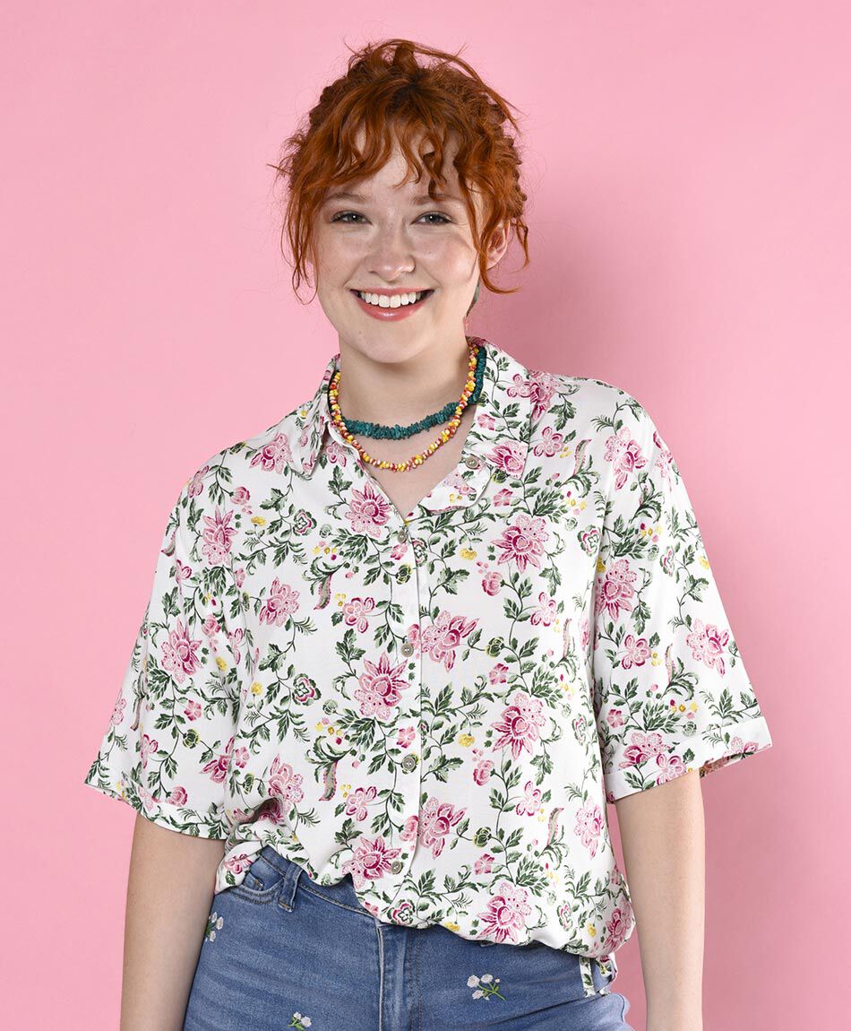 Blusa manga corta