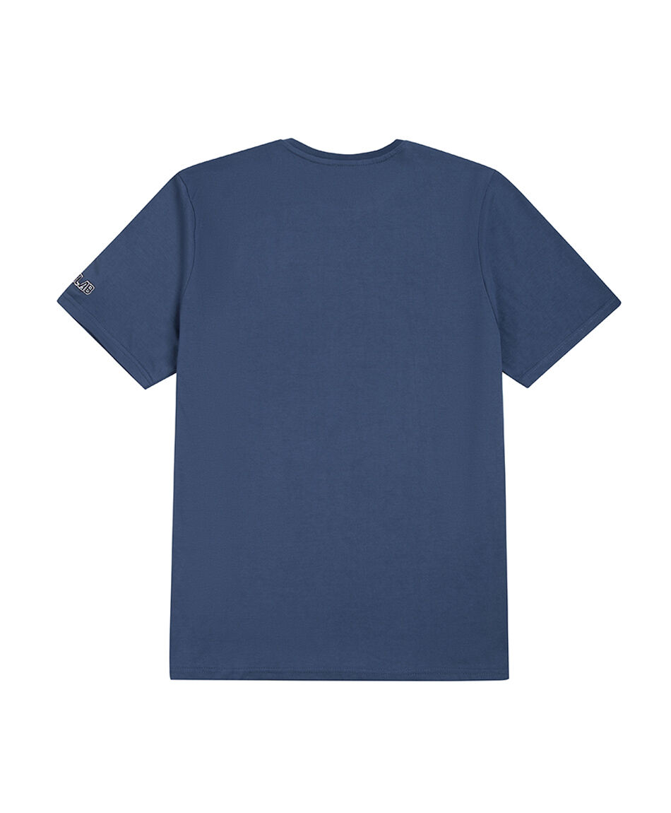 Polera hombre b&aacute;sica bordado manga