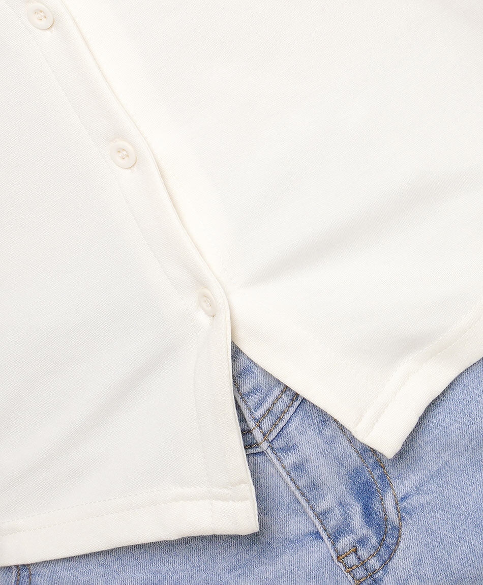 Blusa mujer vest botones