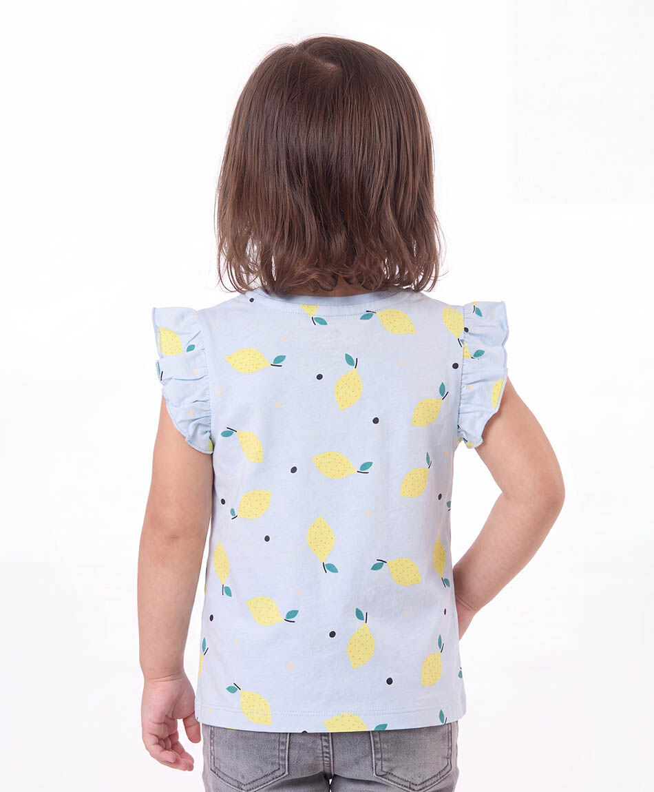 Polera beb&eacute; limones