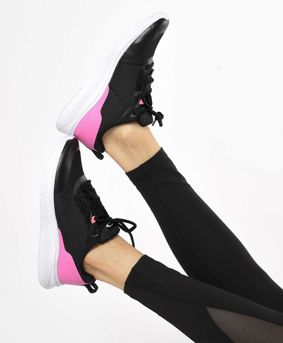 Zapatillas deportivas mujer malla bicolor