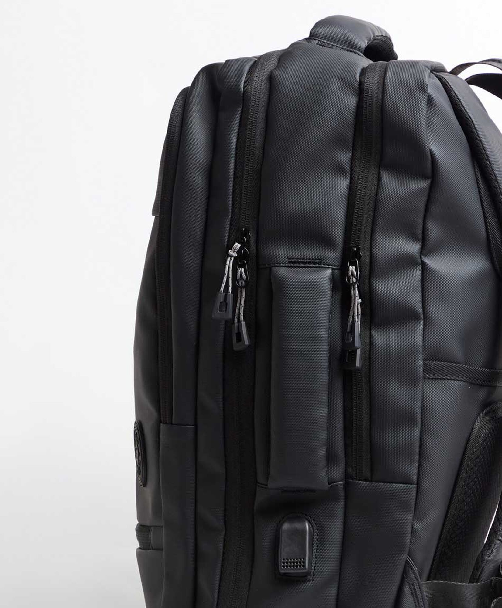 Mochila de viaje negra Mochila de viaje negra