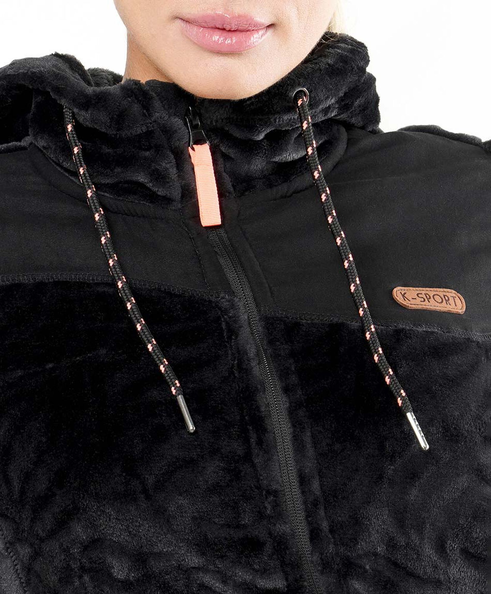 Polar deportivo mujer negro diseño Polar deportivo mujer negro diseño