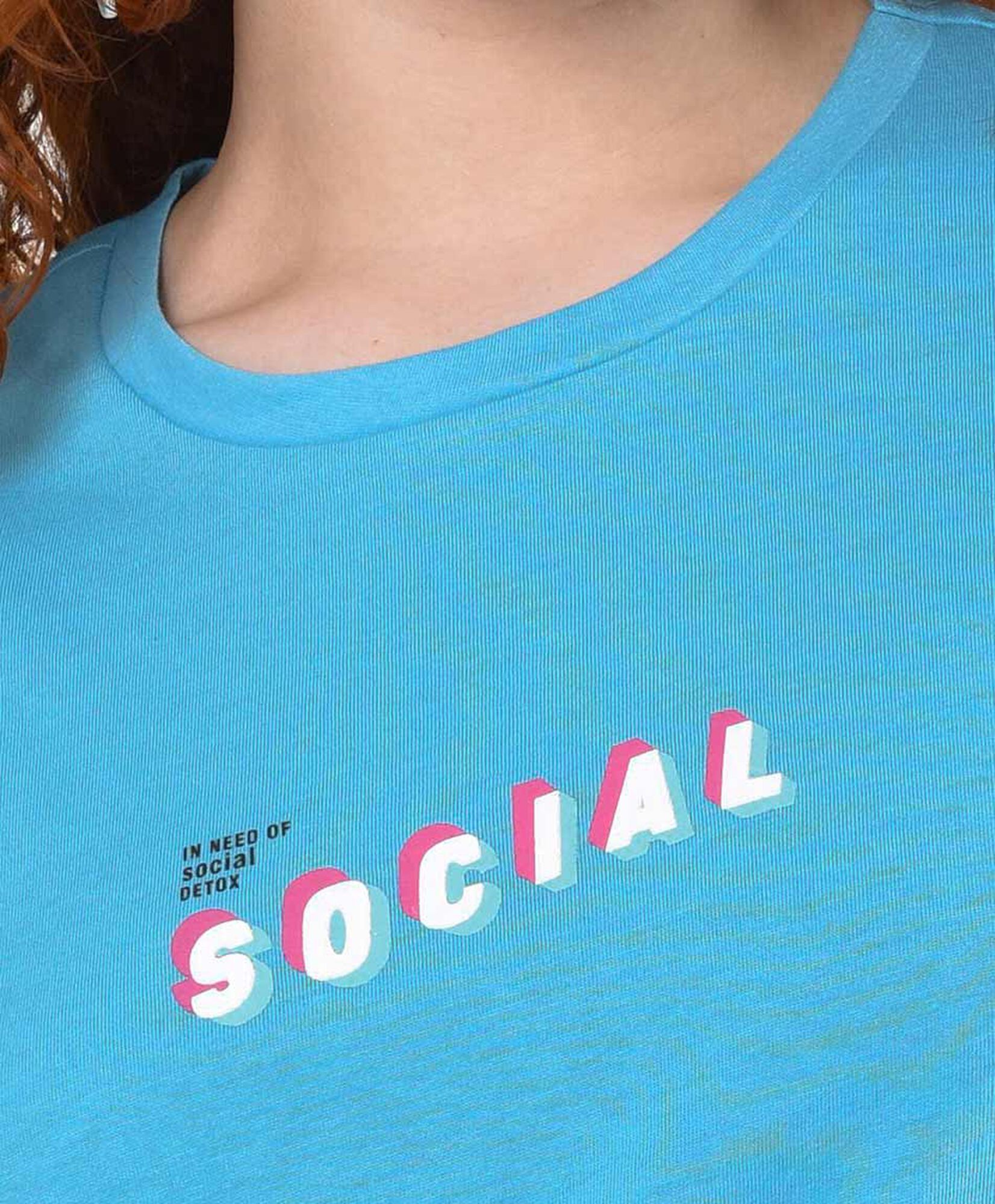 Polera mujer estampado social Polera mujer estampado social